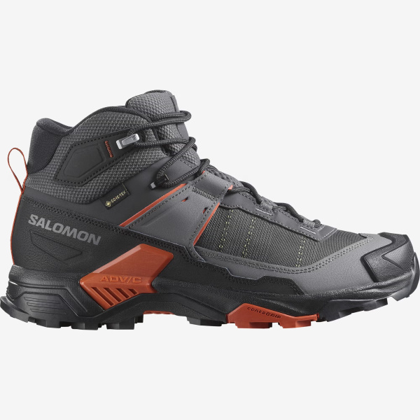 Ботинки X ULTRA 5 MID GTX (RU 43.5 UK 10 USm 10.5 СМ 28; asphalt/castlerock/burnt ochre)